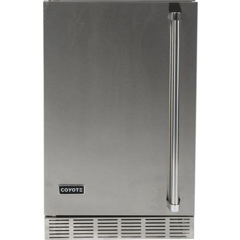 Coyote 21 Inch 41 Cu Ft Left Hinge Outdoor Rated Compact