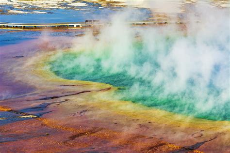 grand prismatic spring yellowstone 1 photograph by russ bishop pixels