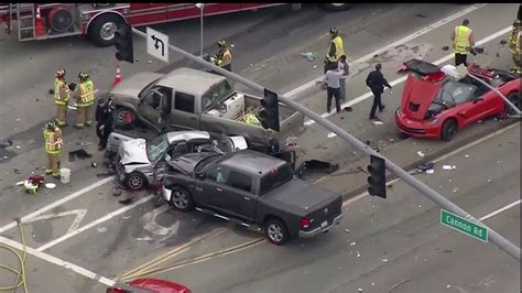 Several injured in 4-car crash in Carlsbad | FOX 5 San Diego