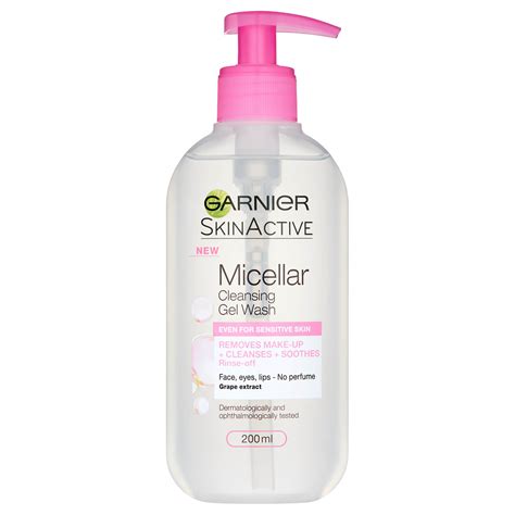 Garnier micellar gel wash sensitive skin 200ML - Mountmellick Local Pharmacy