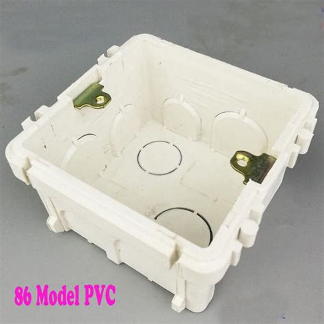 4pcs Residential Gereral Purpose 86 Model Pvc Flush Type Outlet