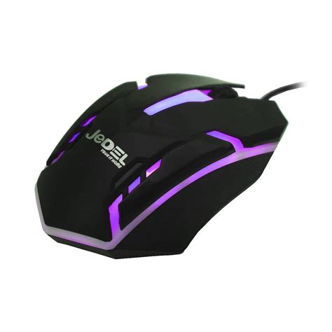 Jedel Pro Gaming Mouse Usb Wired Gamer 7 Colour Led For Pc Laptop Ps4