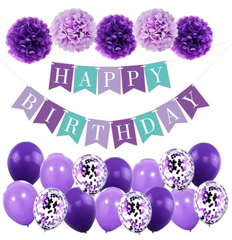 Buy Mixed Happy Birthday Party Decoration Kit For Baby Shower Nursery