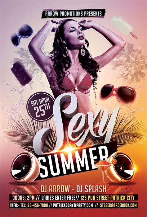 Sexy Summer Party By Arrow3000 Graphicriver