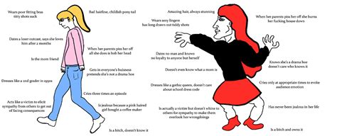 Relating to incels, this is a less intense. Incel Betty vs Chad Cheryl : riverdale