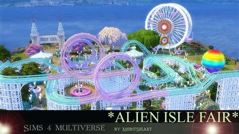 Sims4 Multiverse Alien Isle Fair