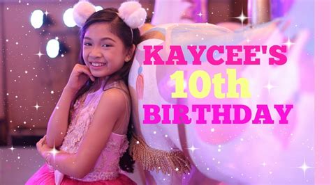 Kaycees 10th Birthday Barbie Birthday Youtube