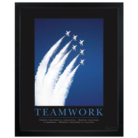 Teamwork is the ability to work together toward a common vision, the ability to direct we must remember that one determined person can make a significant difference, and that a small group of determined people can change the course of. Motivational Teamwork Quotes For Office. QuotesGram