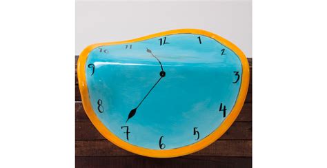 Melting Salvador Dali Inspired Clock Artist Series Mayco