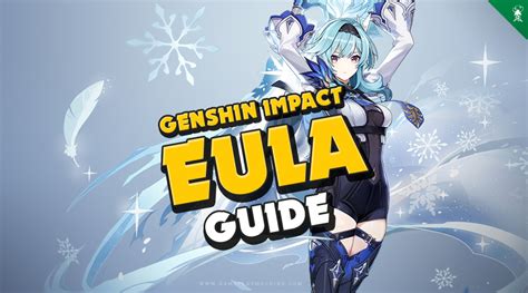 Genshin Impact New Amazing Character Eula