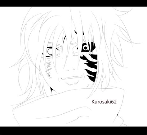 Sasuke Lineart By Kurosaki62 On Deviantart