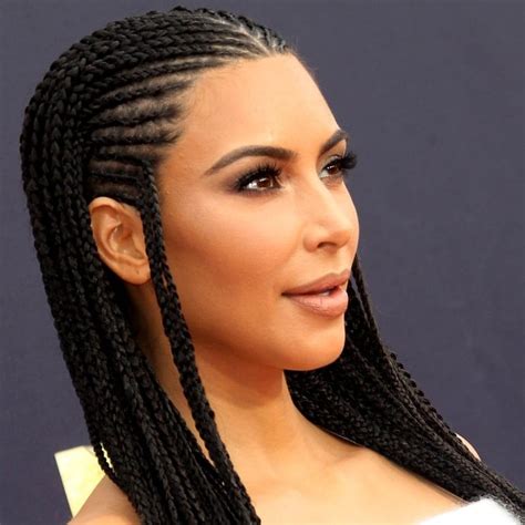 Kim Kardashian S Braids Get Slammed For Cultural Appropriation