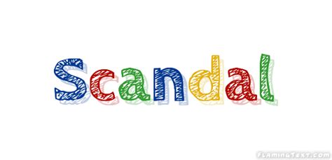 Scandal Logo Herramienta De Dise O De Nombres Gratis De Flaming Text