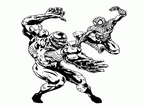 Click the spiderman vs venom coloring pages to view printable version or color it online (compatible with ipad and android tablets). Venom Vs Spiderman Coloring Pages - Coloring Home