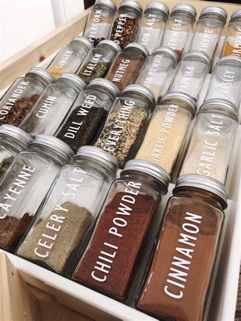 It is about half price of store bought nutella. DIY Spice Jar Labels With Cricut Maker | Spice jar labels ...