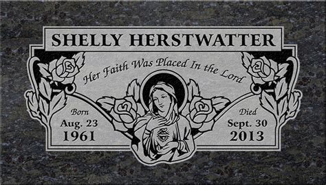 Individual Headstone Designs Pacific Coast Memorials