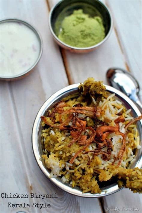 Kerala Style Chicken Biryani Cooking Curries