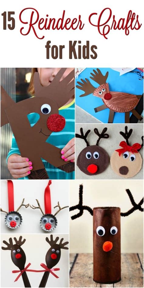 15 Easy Reindeer Crafts For Kids Socal Field Trips