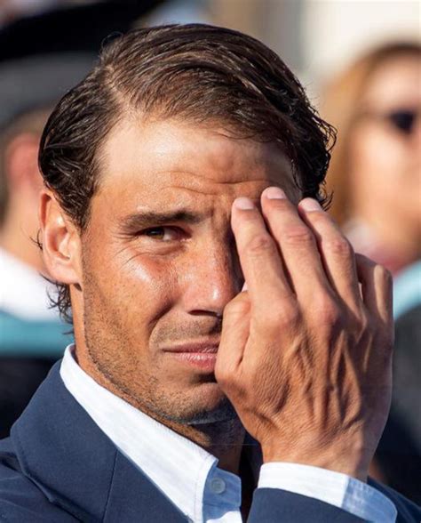 These include cookies that allow you to be remembered as you explore the site within a single session or, if you request, from session to session. Spanish tennis player Rafa Nadal attends the graduation ...