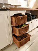Images of Kitchen Storage Unit With Baskets