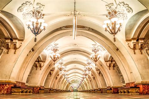 5 Treasures Of Moscows Metro Check Out These Stunning Blue Line