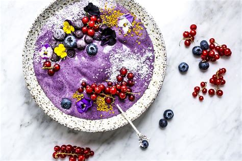 Blueberry Smoothie Bowl The Fit Foodie Sweat