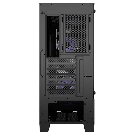 Msi Mag Forge 100r Atx Tempered Glass Argb Pc Gaming Case With Hub