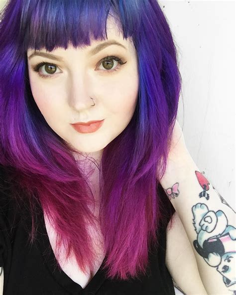 Blue Purple And Pink Hair Using Arctic Fox Pretty Hair Color