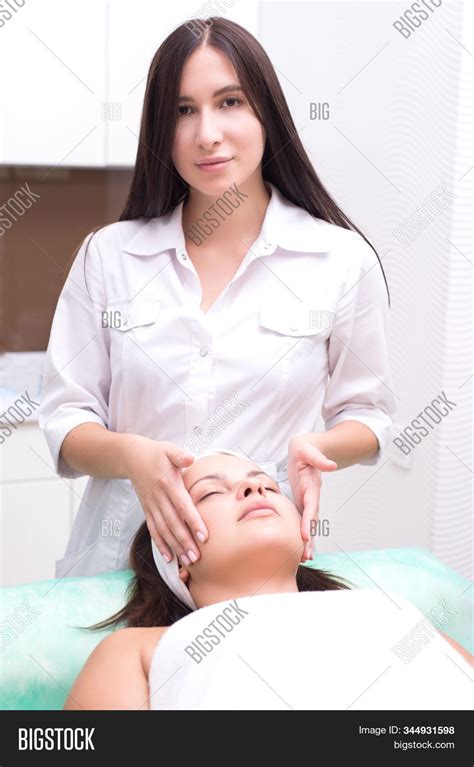 Girl Massage Therapist Image And Photo Free Trial Bigstock