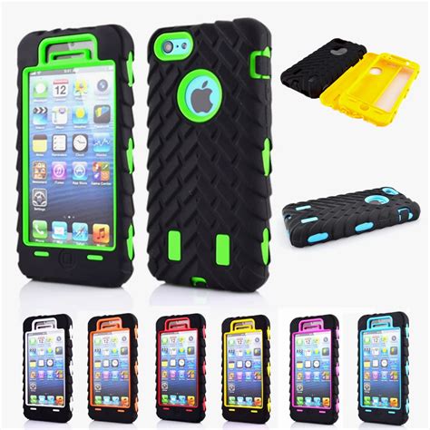 Full Edge Protect Case For Iphone 5c Case 40 Dual Layer Shockproof