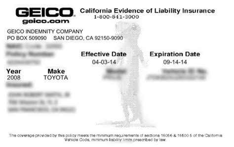 The successful use of a fake insurance card is temporary, at best, and limited to those situations where a vehicle is pulled over and the law enforcement officer makes a cursory check that the driver has. Printable Fake Geico Insurance Card Template - Insurance