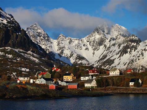 Fishing Village Moskenes Lofoten Islands Norway A Photo On Flickriver