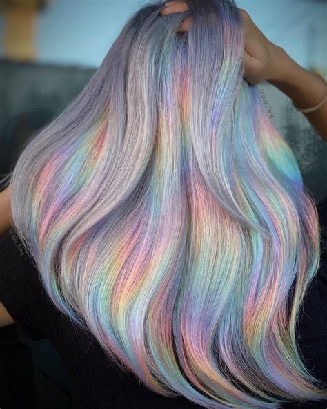 29 Stunning Rainbow Hair Color Ideas Rainbow Hair Color Pastel