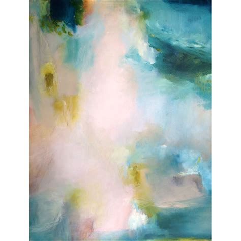 Hush White Atmospheric Abstract Painting Abstract Painting Acrylic
