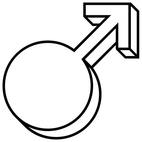 Free Images Mars Male Symbol Wireframe