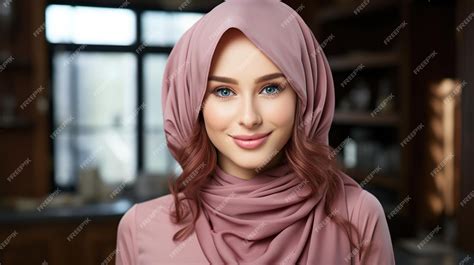 Premium Ai Image Hijab Vector Body Care Hijab Hijab Model Asian Hijab Model Fashionable Hijab