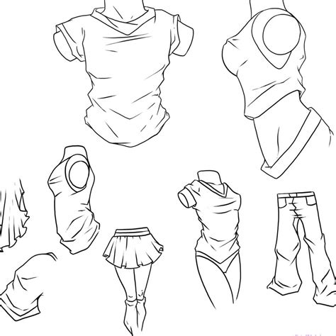 See more ideas about drawing anime clothes, drawing clothes, anime outfits. Manga Tutorial Base: Tutorials: Clothing