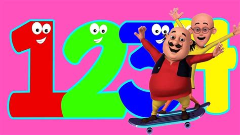 Learn Numbers From 1 To 10 Learn To Count Numbers With Motu Patlu 123