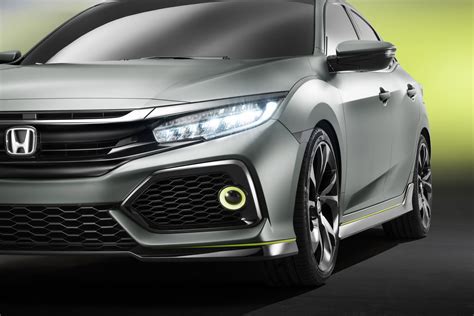 Geneva Motor Show Honda Civic 2017 Prototype Revealed Car Model News