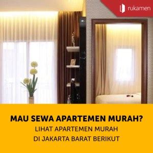 Mau Sewa Apartemen Murah? Lihat Apartemen Murah di Jakarta Barat Berikut