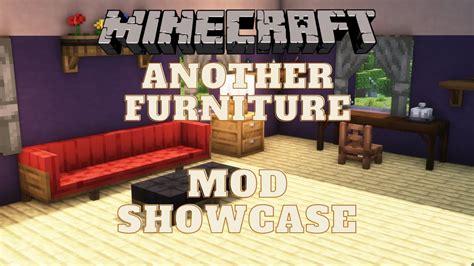 Minecraft Mod Showcase Another Furniture Mod Youtube