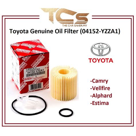 Toyota Genuine Oil Filter Yzza Shopee Malaysia