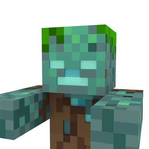 Minecraft Afogado Modelo 3d 7 Blend Obj Stl Free3d