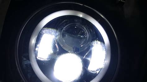 Led Headlight With Halo Not Working Correctly Youtube