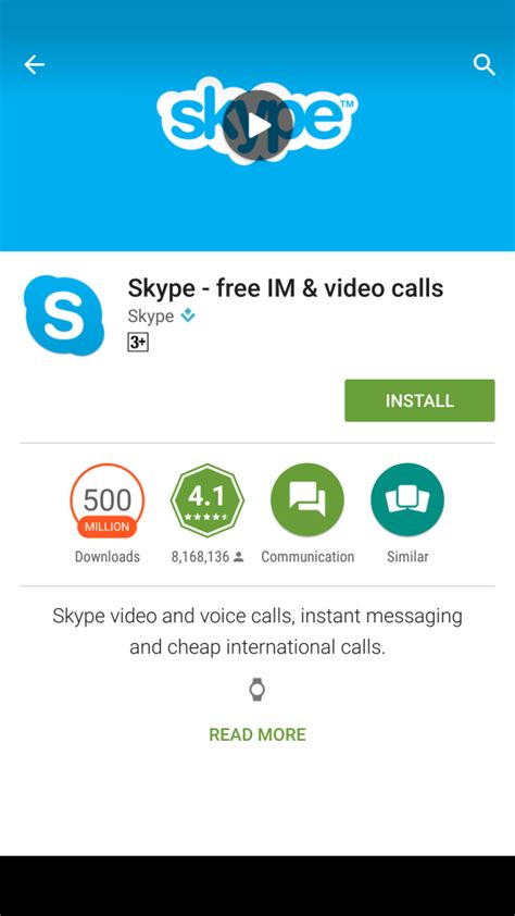 Get skype, free messaging and video chat app. New Skype app now available to download on Android Devices