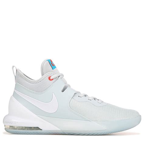 Nike Rubber Air Max Impact Basketball Shoes In Greywhite White For