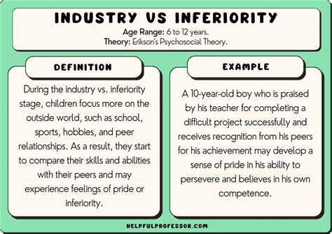 Industry Vs Inferiority 10 Examples Erikson 4th Stage 2024