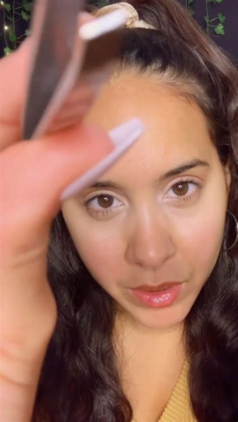 Asmr Eyebrow Plucking In Oddly Satisfying Videos Asmr Video