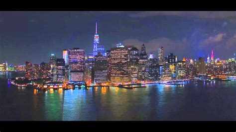 New York City At Night Youtube