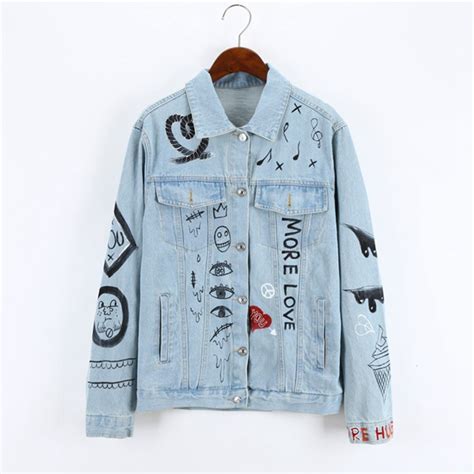 Other than if you wish you can modify the jean jacket according to your liking by changing the background of the adding in the same font for the information. Drawn coat jean jacket - Pencil and in color drawn coat ...